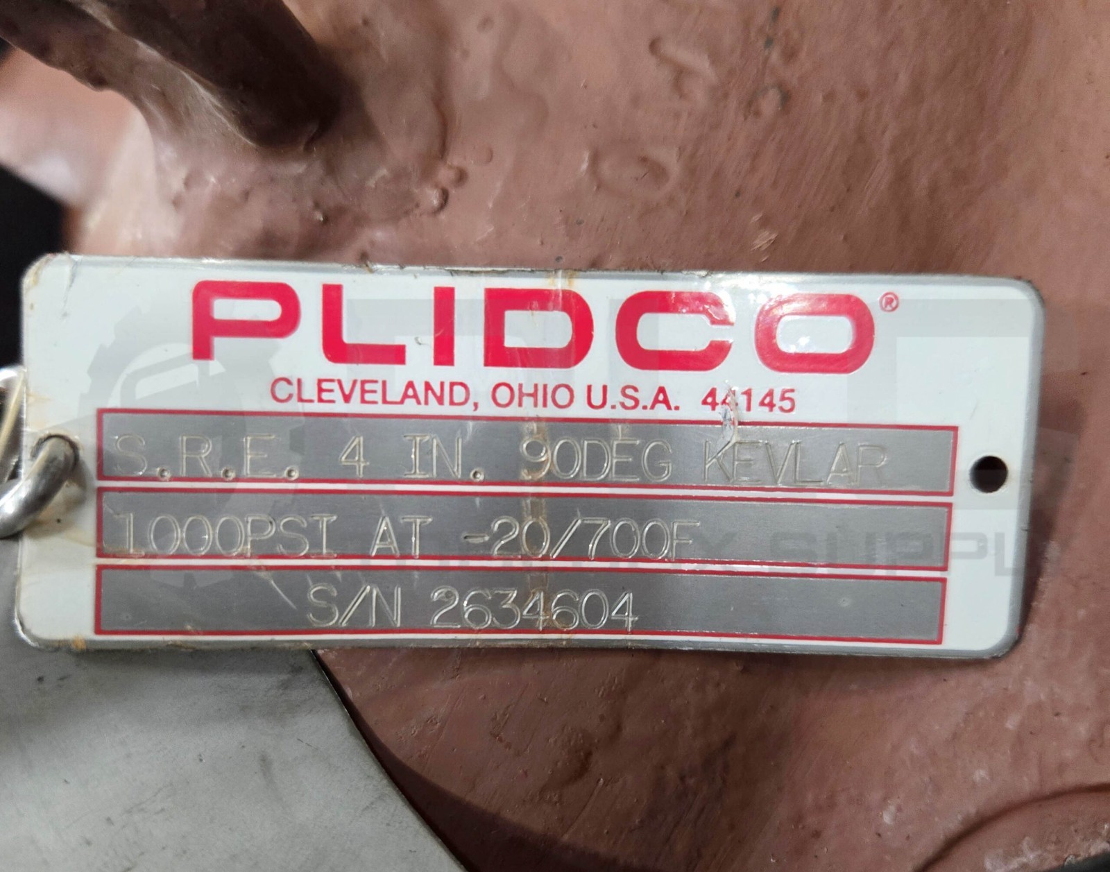 PLIDCO 4 INCH SPLIT+REPAIR-ELL 90DEG,1000PSI AT -20/700F