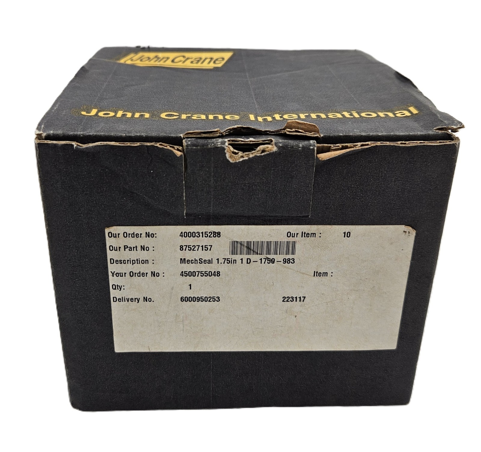 JOHN CRANE 87527157 MECHSEAL 1.75IN 1D-1750-983 [FAST SHIPPING]