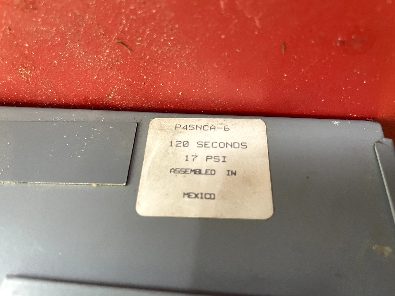JOHNSON CONTROLS P45NCA-6 PENN LUBRICATION PROTECTION 17 PSI