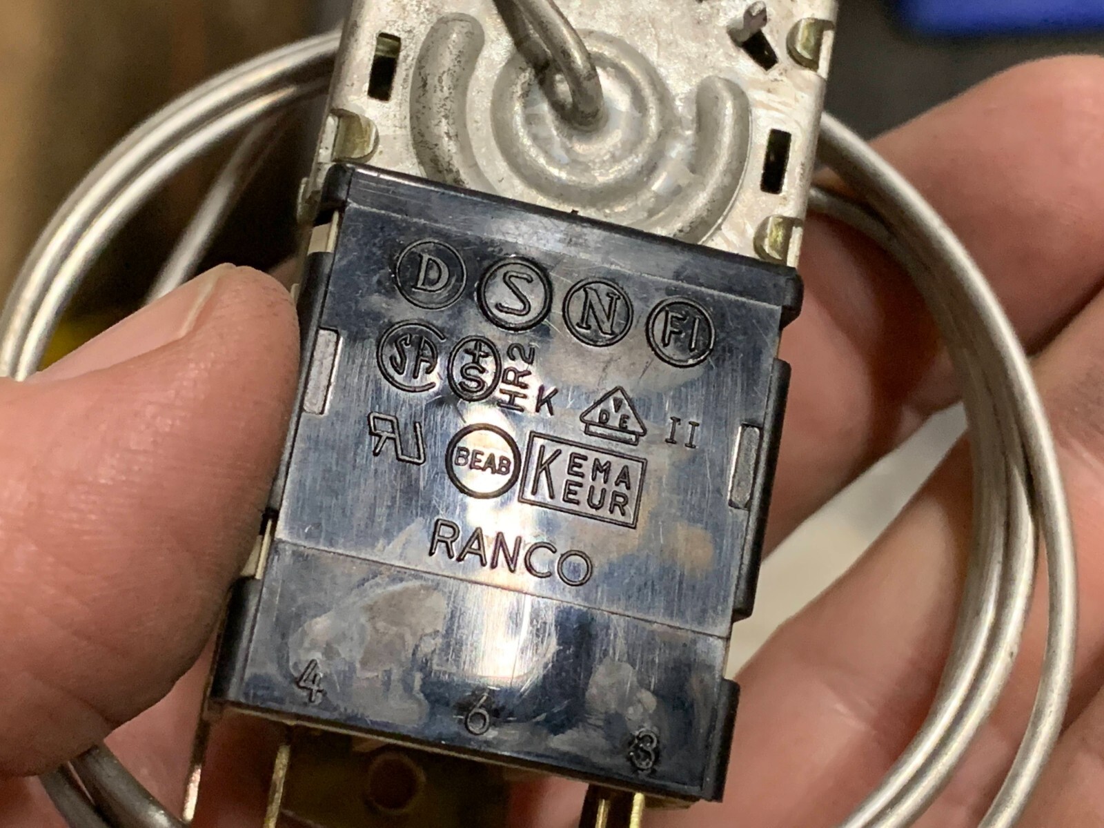 EBCO / RANCO 027040-008 THERMOSTAT K50P