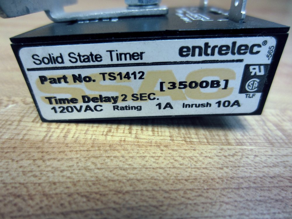 ABB/Entrelec TS1412 Time Delay Relay