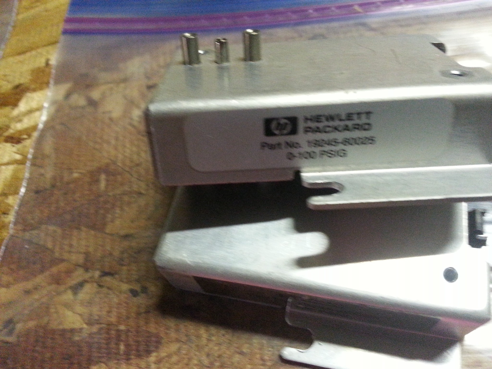 Hewlett Packard 19245-60025 Pressure Transducer Module 0-100 PSIG Test Equipment