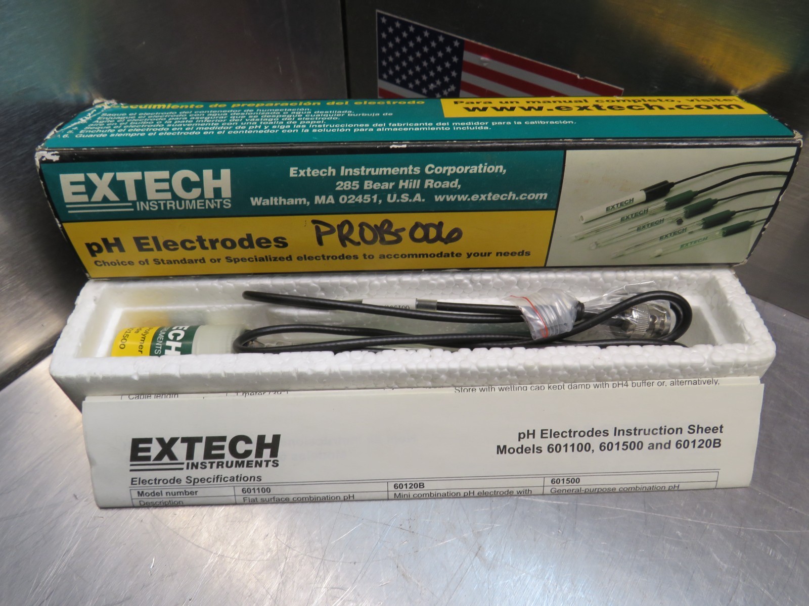 Extech 601500 pH Electrode