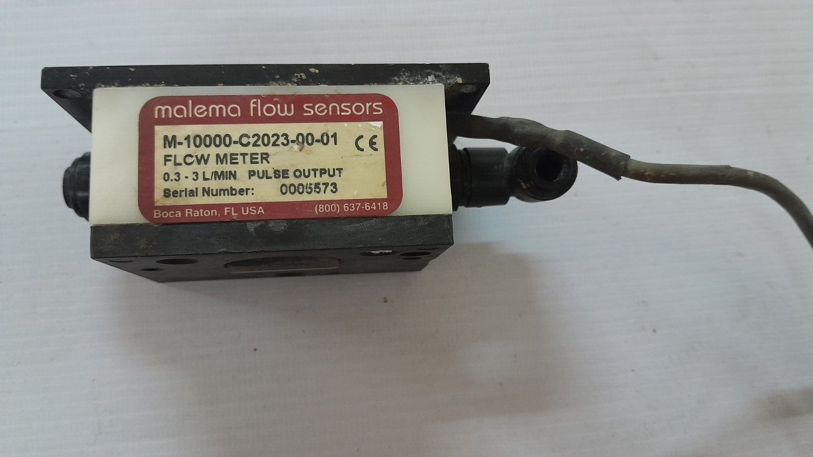 malema flow sensors M-10000-C2023-00-01 FLCW METER.