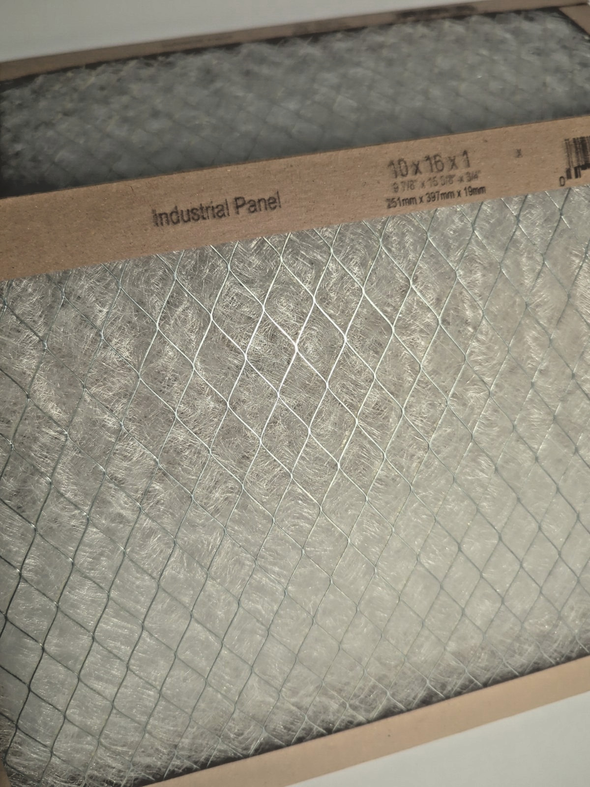 LOT OF 7 AAF PANEL AIR FILTER -AIR HANDLER 16X20X1