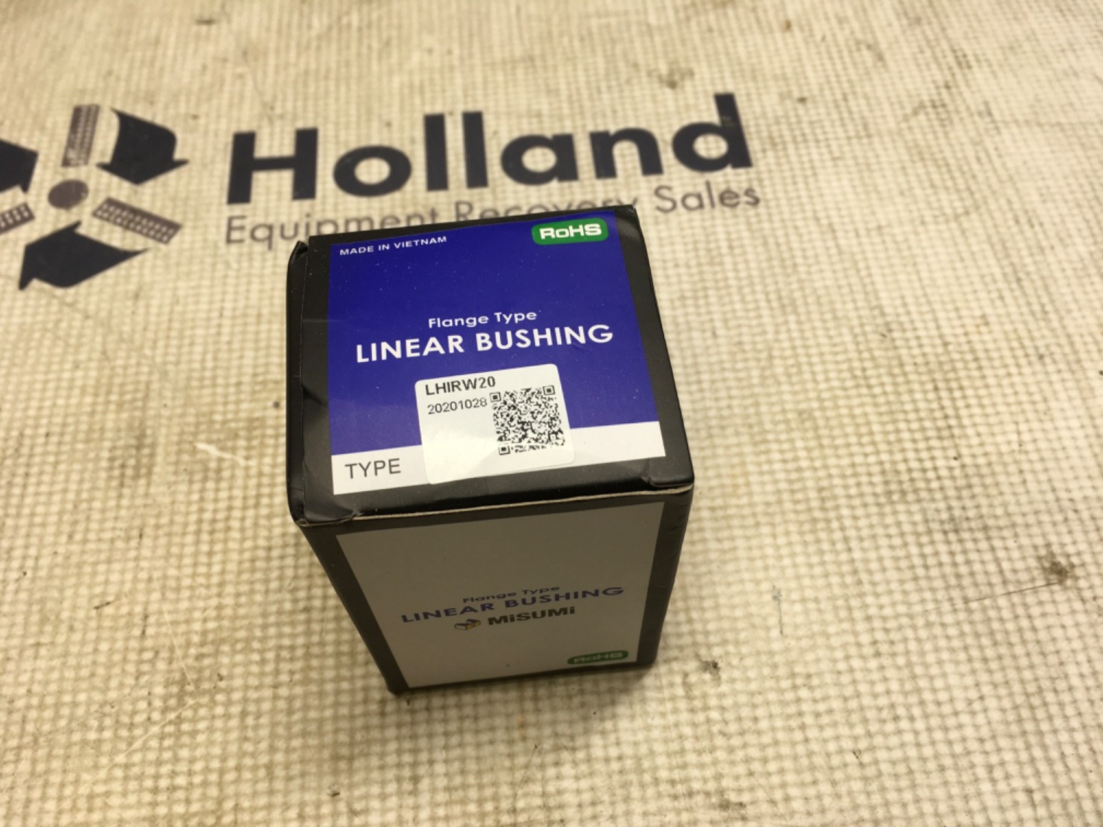 Misumi flange type linear bushing, LHIRW20, NOS, LG-4600