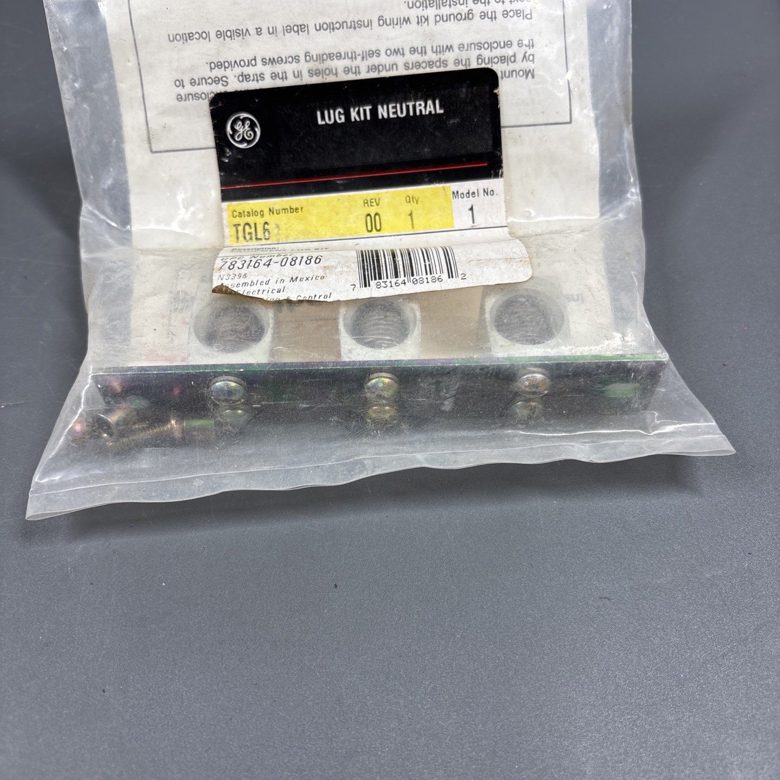 NEW G.E. TGL6 GROUND KIT 3/4 IN 2 AWG TO 250 kcmil SPEC-SETTER NEMA 1/3R