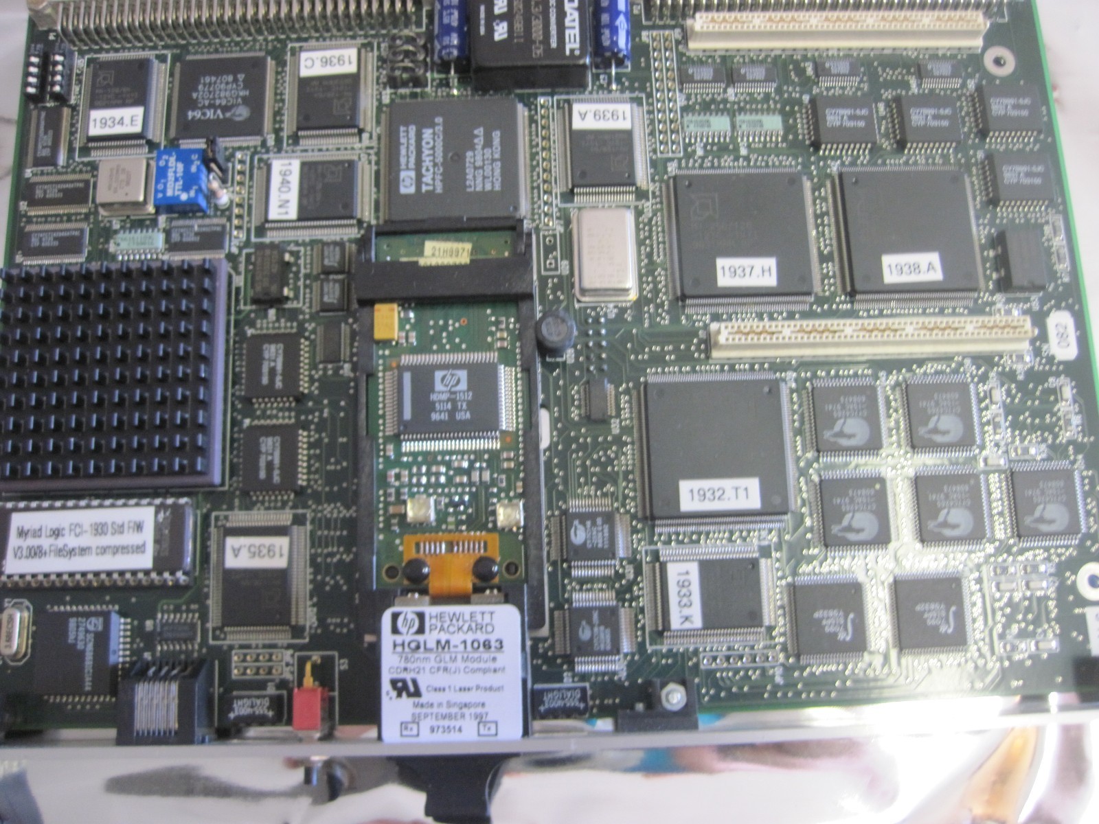 100% WARRANTY Myriad FCI-1930 Fibre Channel Interface Board MLI-C-101930 Mercury