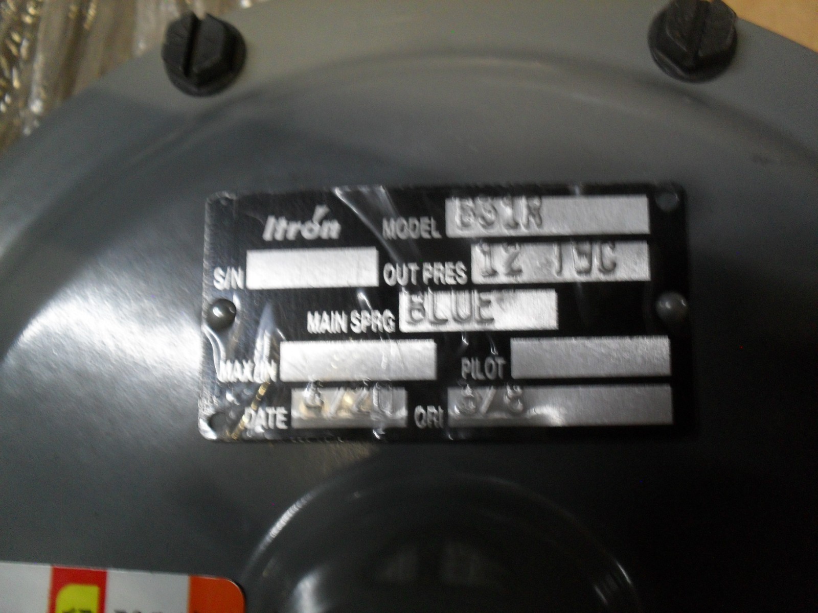 Itron B31R-FF-075 Blue Gas Regulator