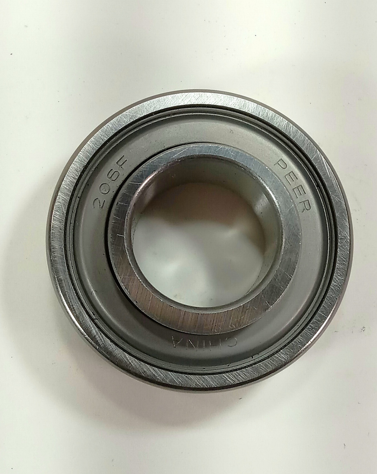 1 NEW PEER 206F RADIAL INSERT BALL BEARING NNB ***MAKE OFFER***