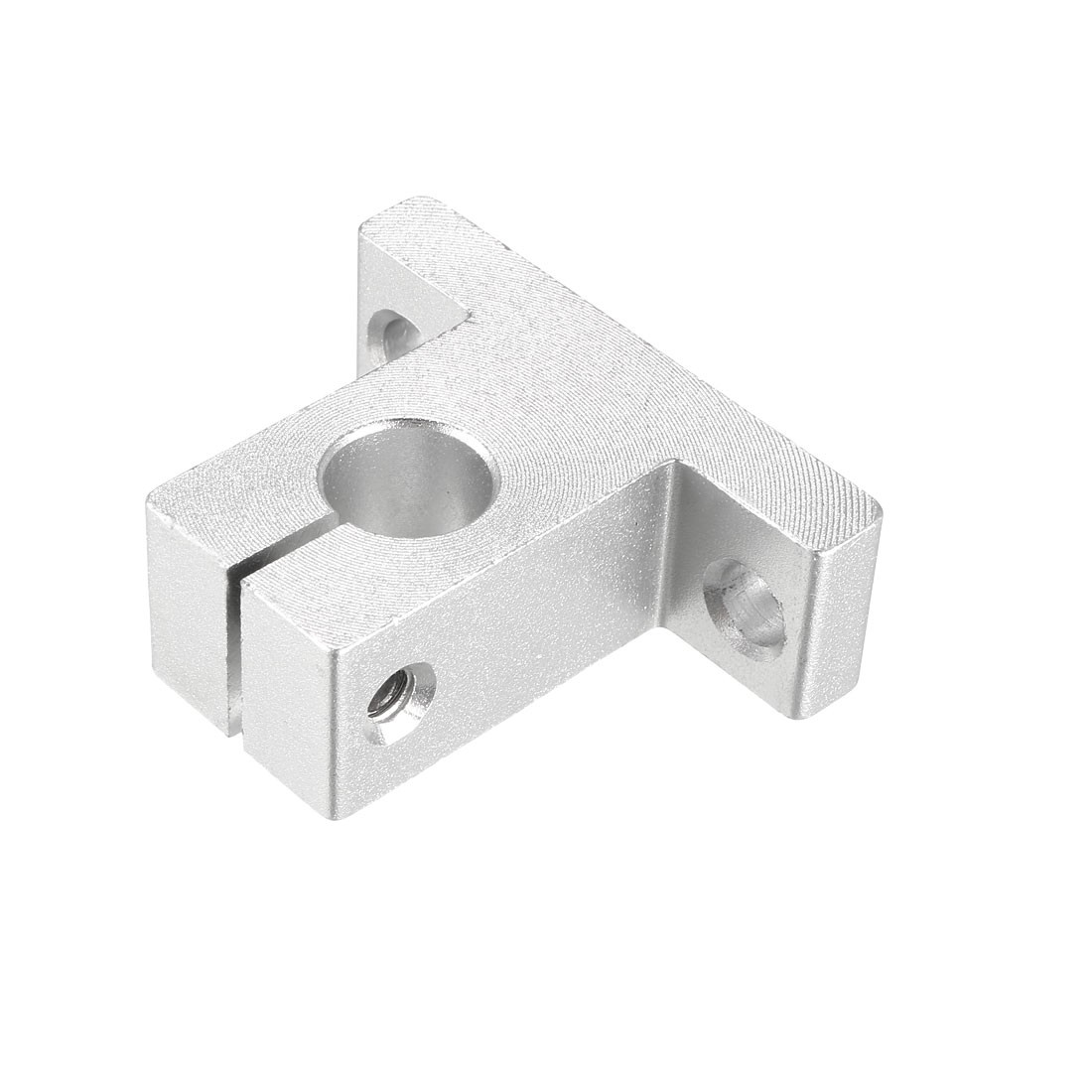 SK12 Clamping Rod Support Aluminum 12mm Dia Shaft Linear Motion Rail , 4Pcs