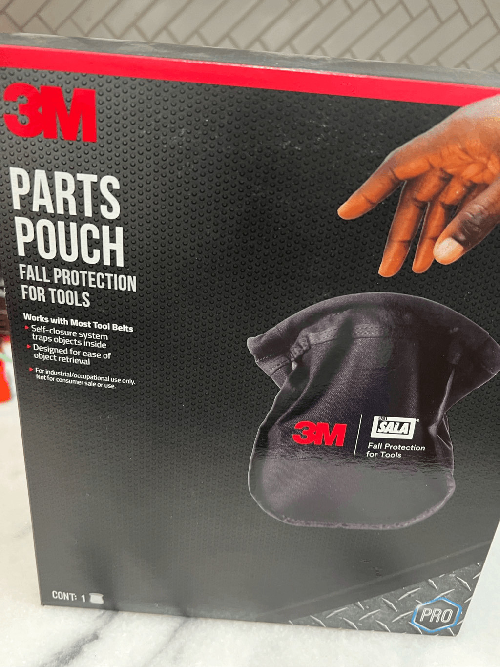 3M DBI SALA Parts Pouch Fall Protection Tool Bag Safety Work Belt Holster NEW