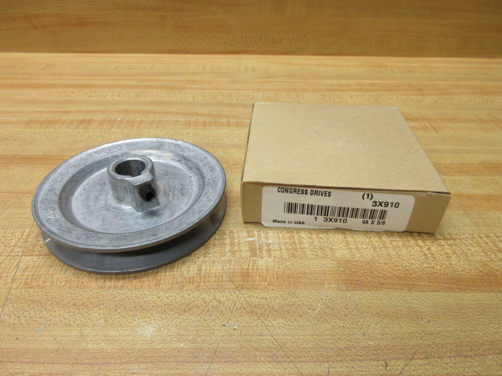 Congress Drives 3X910 V-Belt Pulley (Pack of 3)