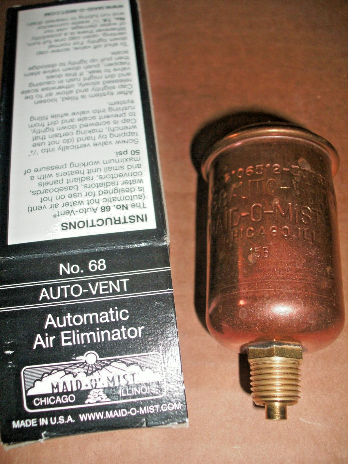 MAID O MIST 68 AUTO VENT 1/4″