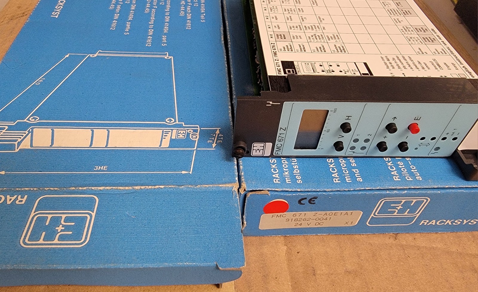 Endress Hauser FMC 671Z, PA-VI 810.59 / PA-VI 830.24 Silometer 918262-0041 24VDC