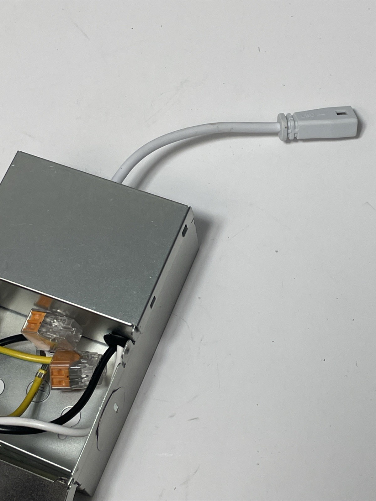 LED Recessed Lighting Junction Box Driver with Selectable Color Temperature
