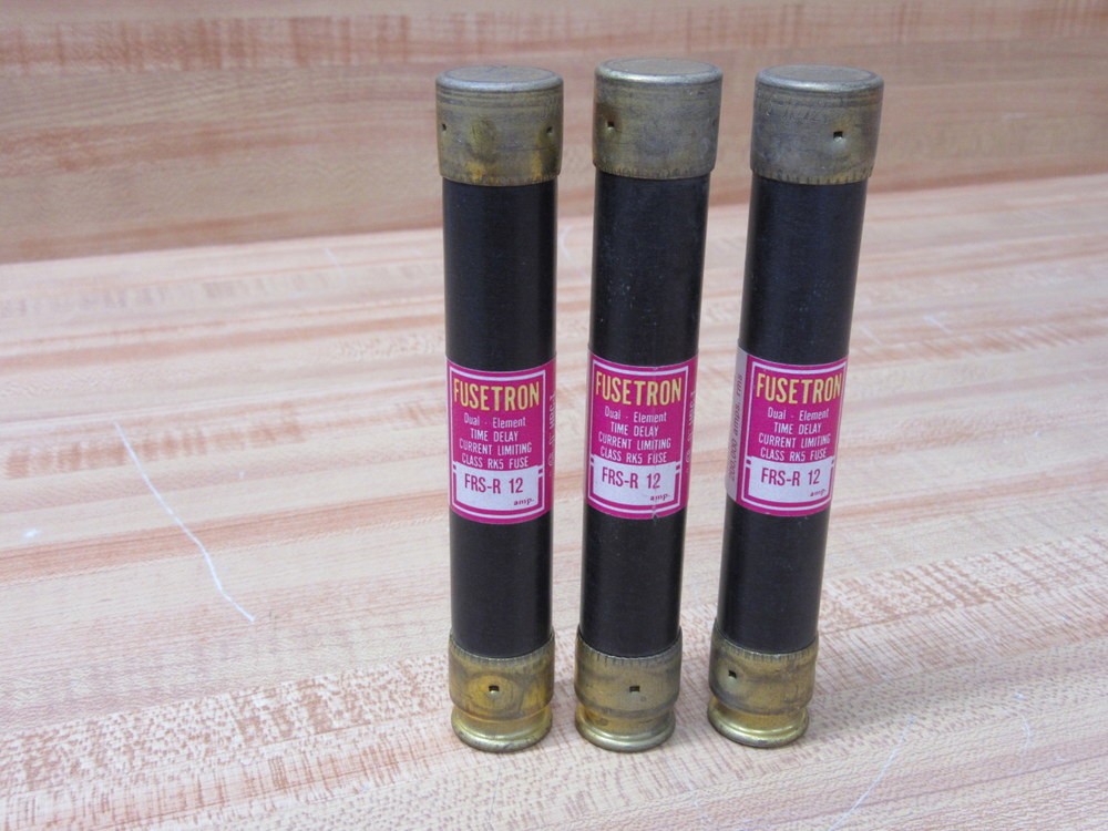 Buss FRS-R-12 Bussmann Fuse Cross Ref 2A162 (Pack of 3)