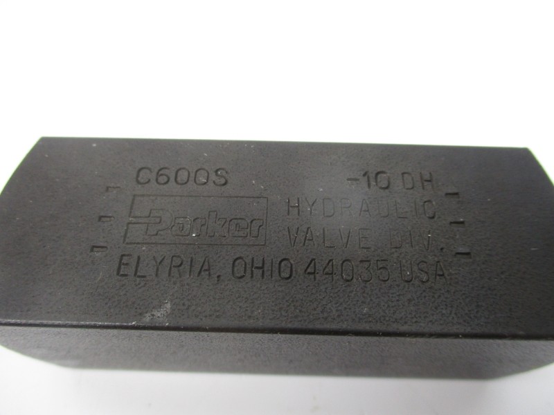 PARKER C600S-10DH 5000PSI NSNP