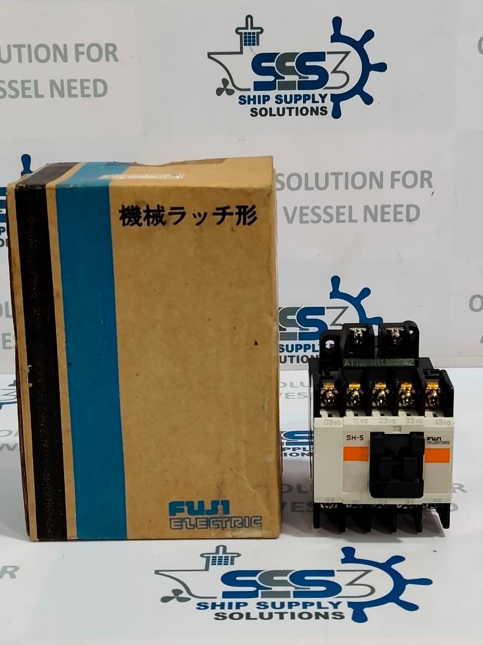 Fuji Electric SH-5 Contactor 100V 50Hz 100-110V 60Hz (Unused New)