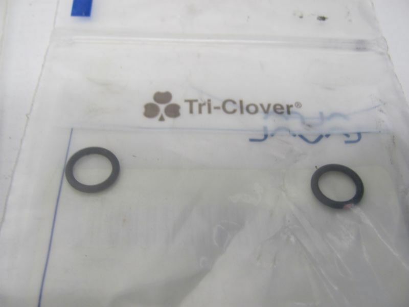 LOT OF 9 TRI CLOVER SPARE PARTS 3 5/8″SEALS(Q.2) ORING(Q.1)1/4″ SEALS(Q.2) SEE D