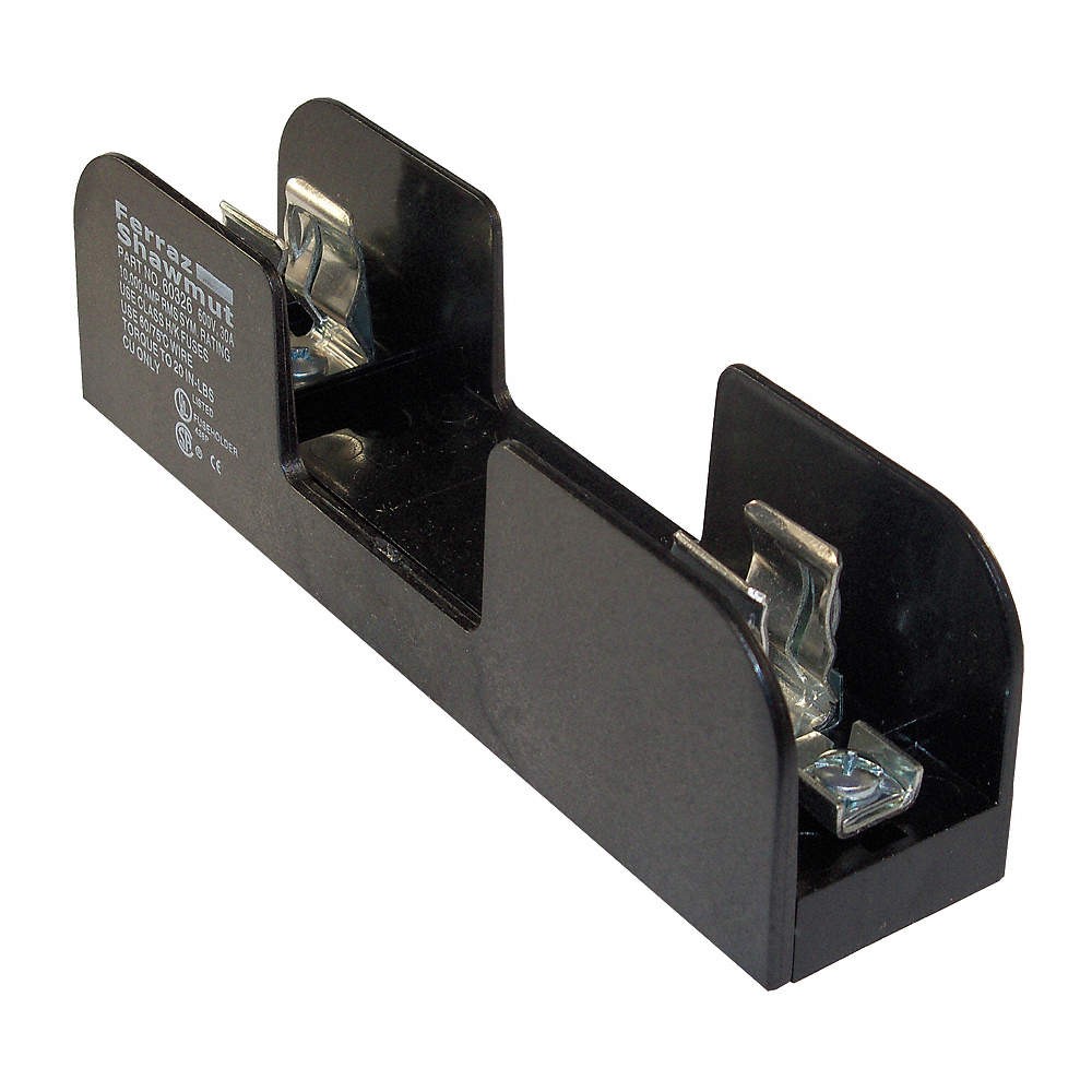 MERSEN 60326R Fuse Block,0 to 30A,R,1 Pole 5LDK5