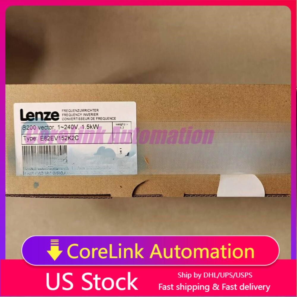 US Free TAX 1PC NEW LENZE E82EV152K2C E82EV152K-2C LENZE FREQUENCY INVERTER