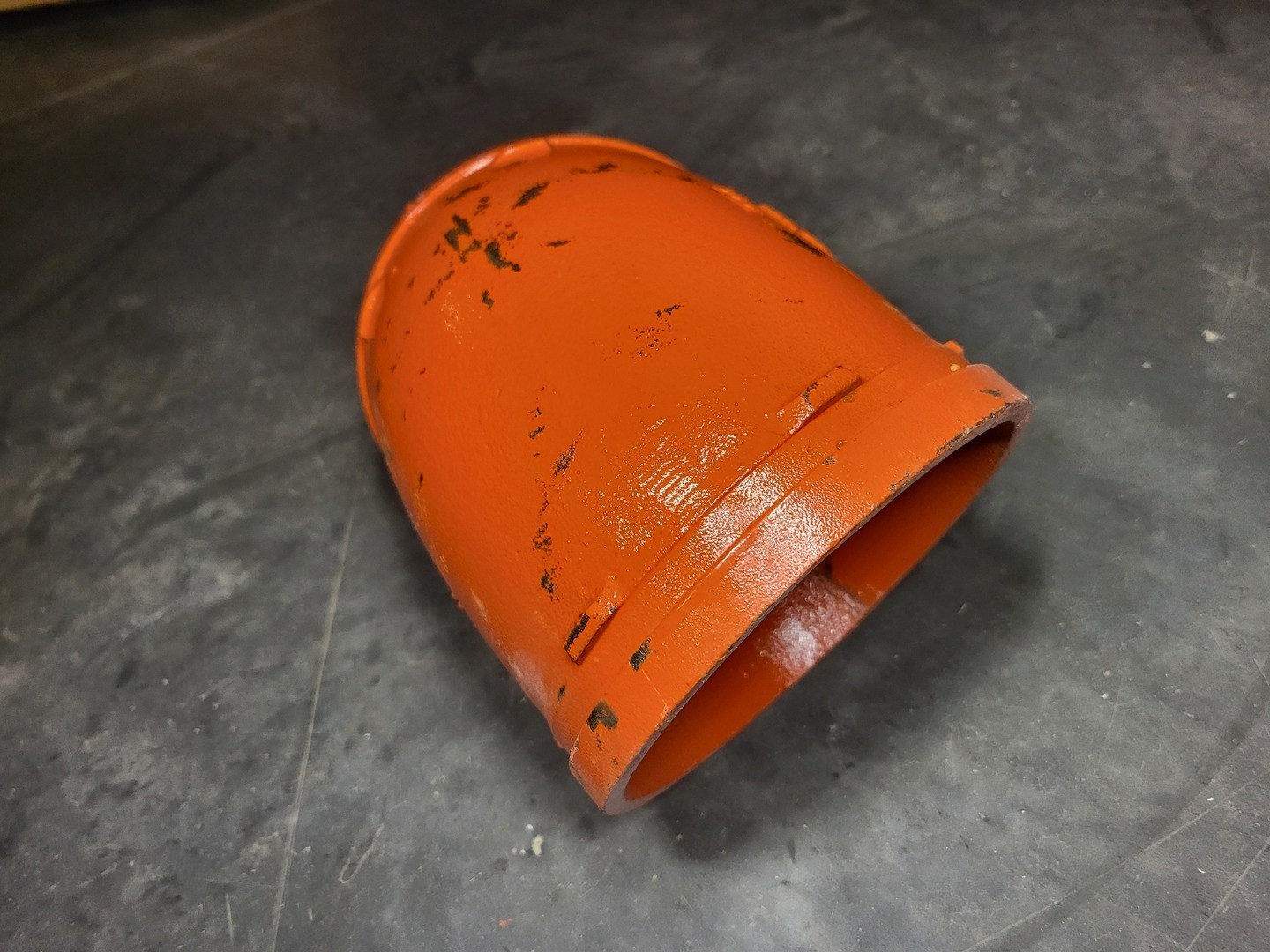 SURPLUS NEW SHURJOINT 7111 6″ Grooved 45° Elbow Fitting, Ptd. Orange – Parts
