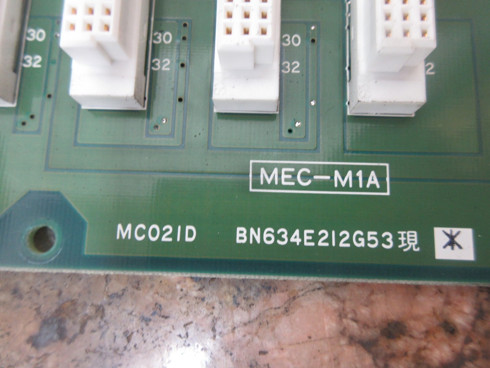 MITSUBISHI CIRCUIT BOARD MEC-M1A MC021D BN634E212G53