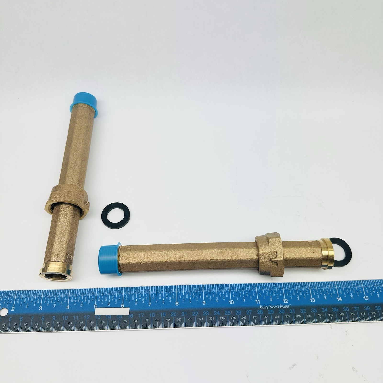 2-Pack A.Y. McDonald 5030-017, 74620Z Bronze Meter Coupling W/Wire Hole & Gasket