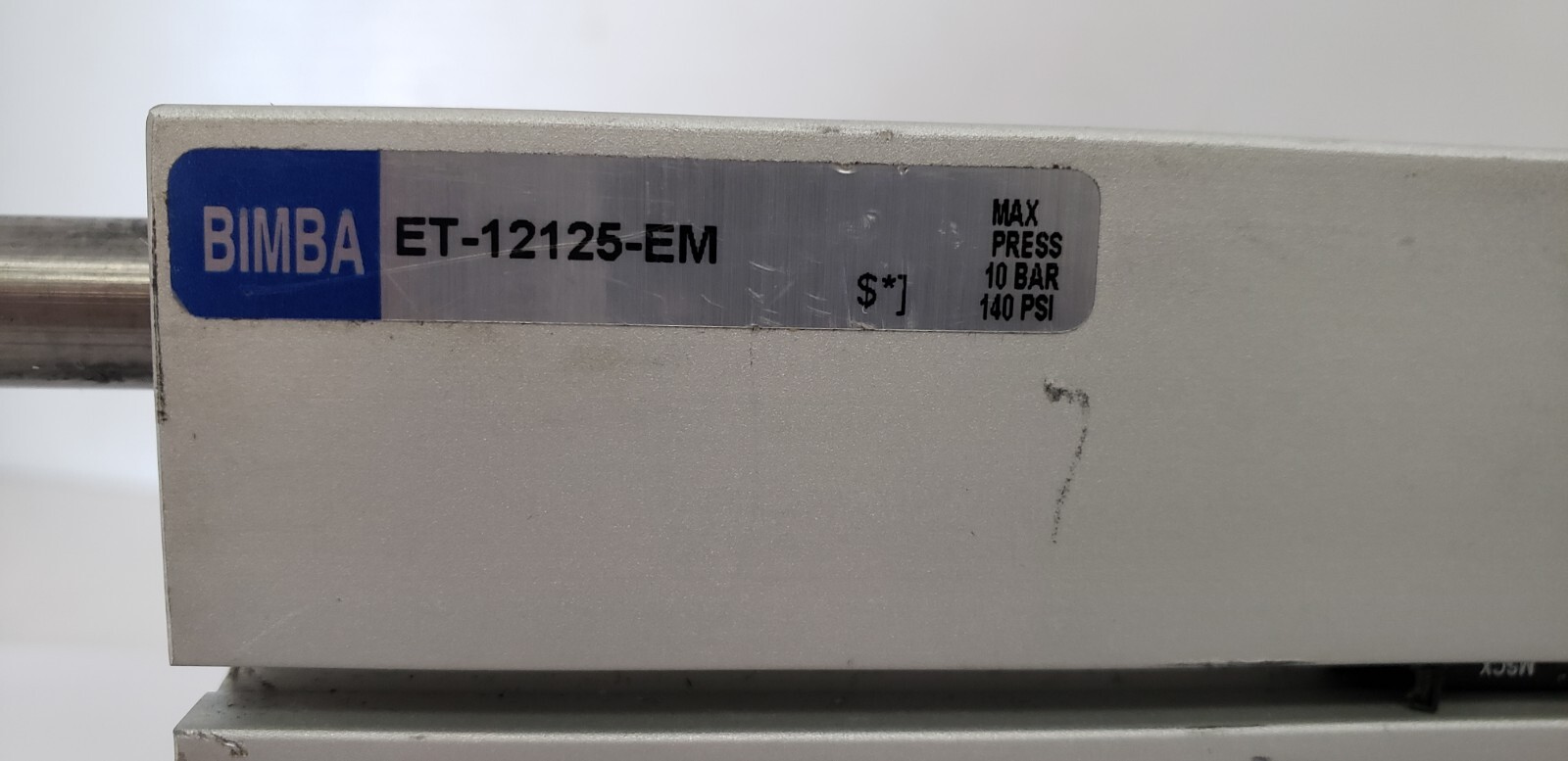 BIMBA ET-12125-EM EXTRUDED LINEAR THRUSTER ACTUATOR, 12mm BORE, 125mm STROKE