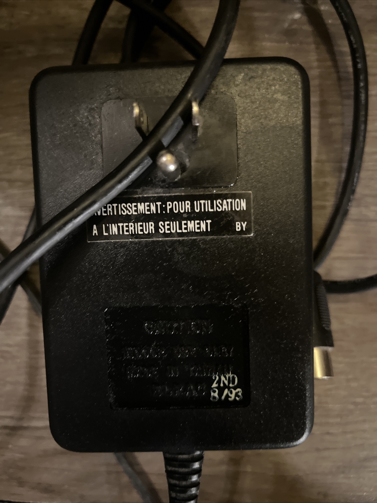 Elpac Class 2 Power Supply – Model NO: WM075 – Input: 120VAC 60Hz 17.5W