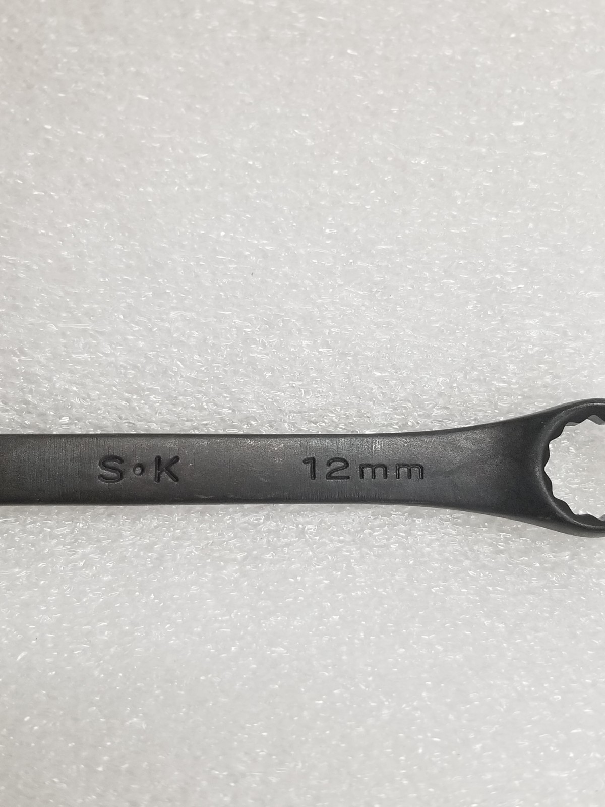 S-K 38312 Combination Wrench Black-Oxide Finish 12-Point Size-12mm Made in USA