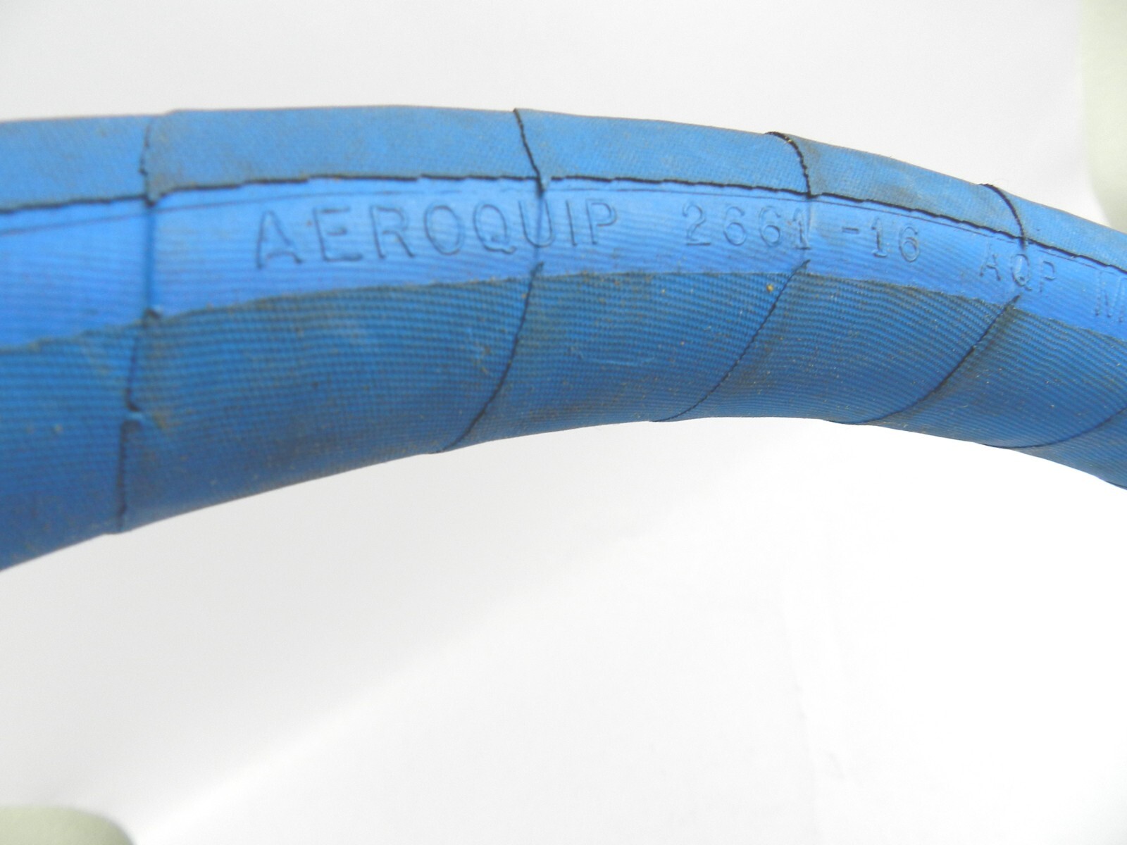 Aeroquip 2661-16 Rubber Hose Blue 10.5′ Feet AQP MSHA IC-84/10 DQ05 SAE100R4 ATC
