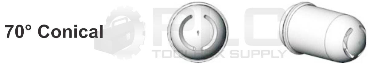 NEW NORDSON 1062160 SPRAY NOZZLE SHELL, 70° CONICAL