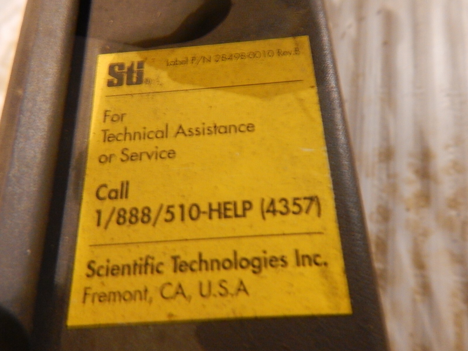 STI 28498-0010 Controller Rev B 14377 Rev H TSE 001 10-02 70027-1002