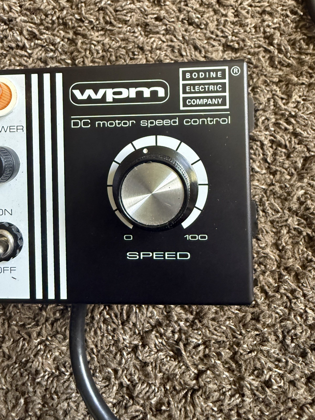 BODINE ELECTRIC WPM-2137E1 115V 2.5A (AS PICTURED) NSNP