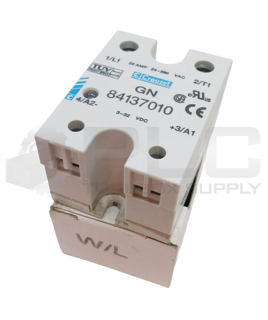 NEW CROUZET 84137010 SOLID STATE RELAY 25A 24-280VAC 3-32VDC