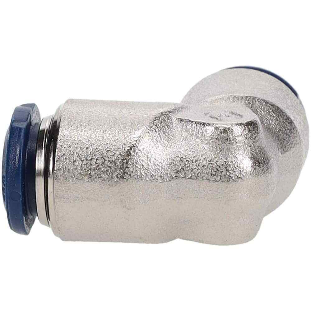 PRO SOURCE Elbow Union Push-to-Connect Fittings: 3/8″ x 3/8″ Tube OD (5 Pack)