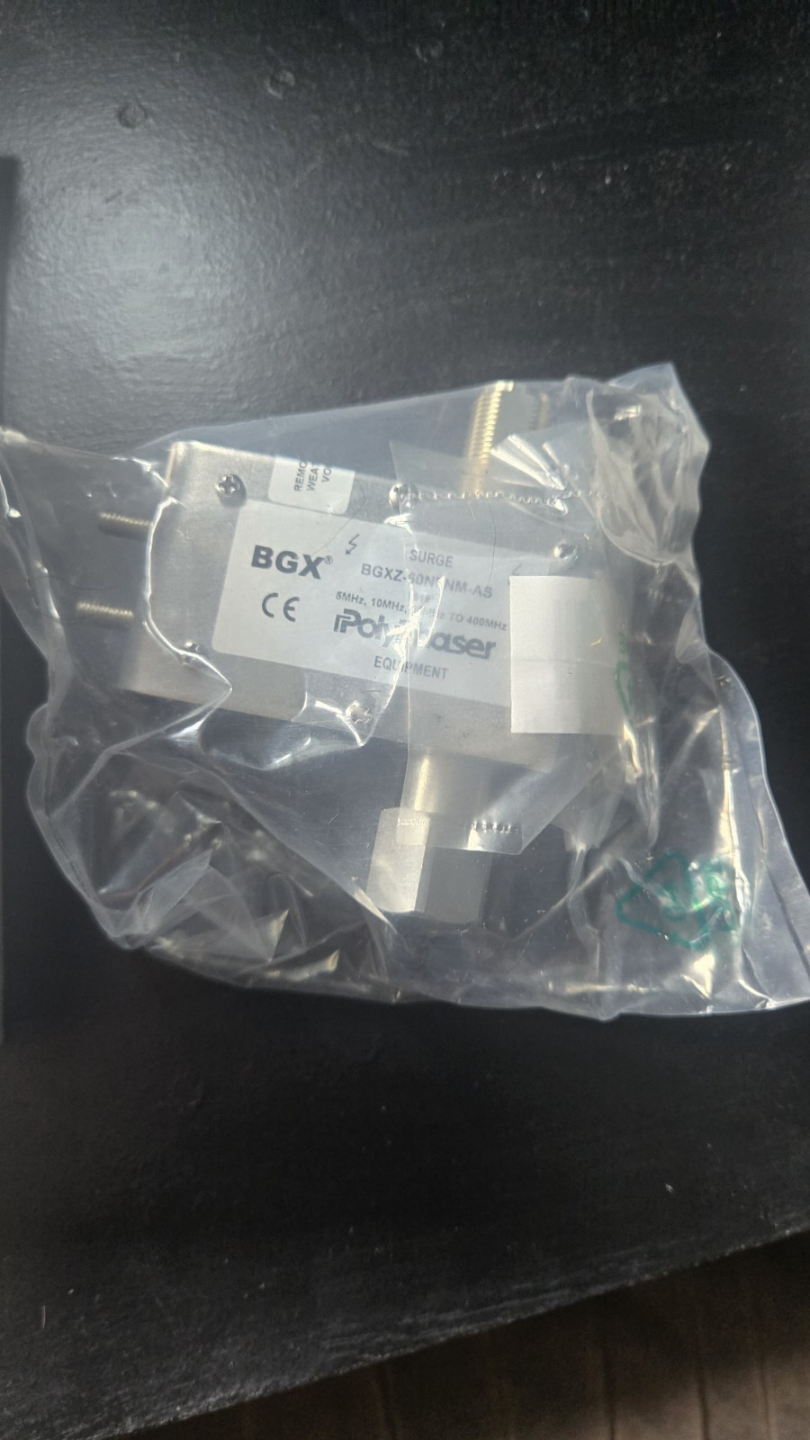 POLYPHASER BGXZ-60NFNF-ALT DC PASS COAX PROTECTOR