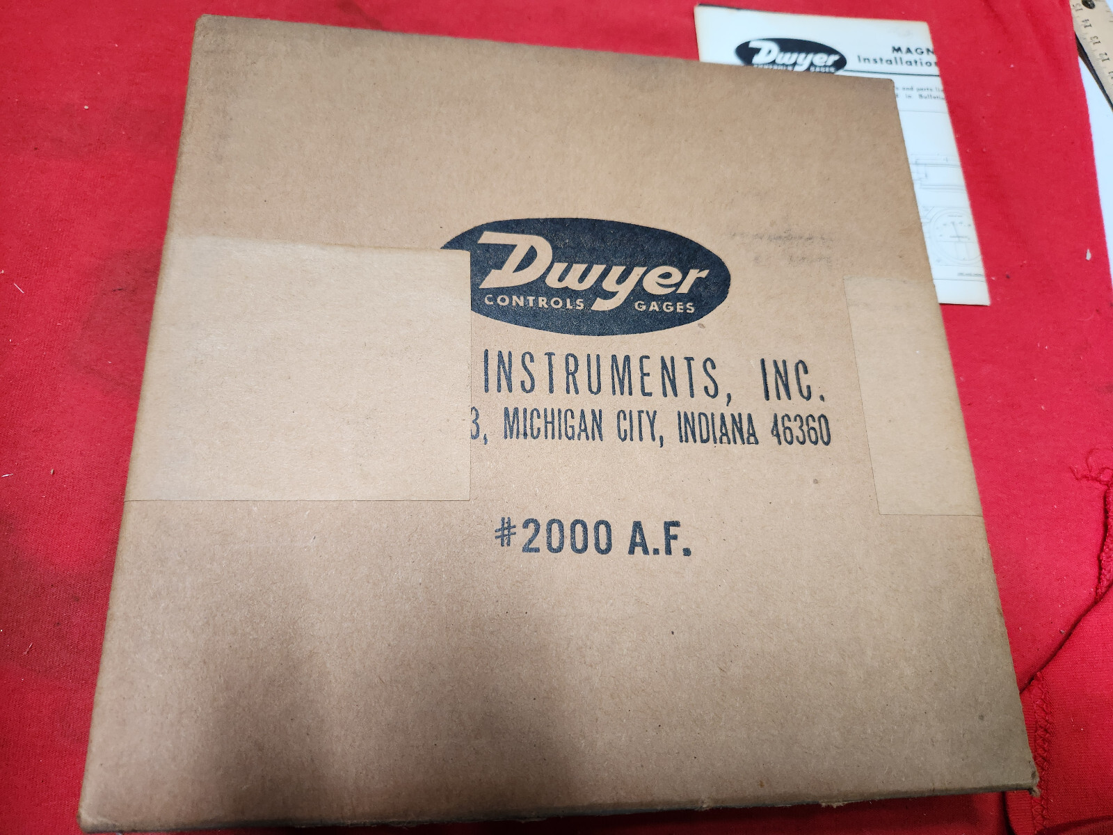 DWYER A-605 MAGNEHELIC AIR FILTER ACCESSORY KIT PRESSURE GAUGE ADAPTER 51w6