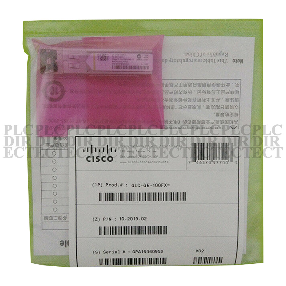 New CISCO GLC-GE-100FX 100BASE-FX SFP Transceiver