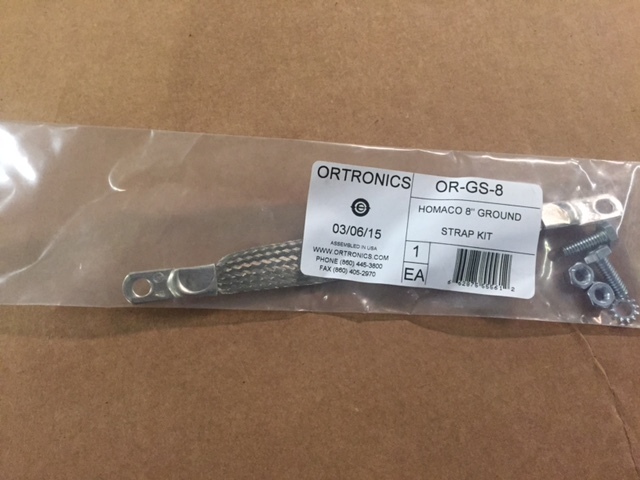 ORTRONICS OR-GS-8 HOMACO 8″ GROUND STRAP (NEW)