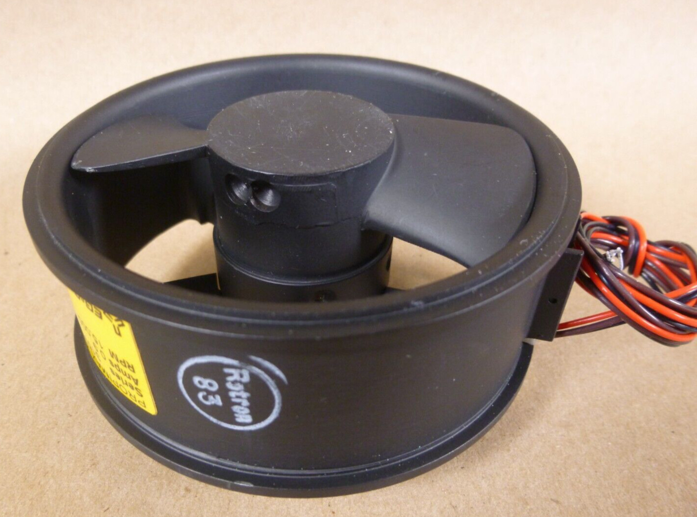 EG&G Rotron USA Propimax 2L 011675 Tubeaxial Fan 3159SF 28VDC 15,000RPM 0.9Amp