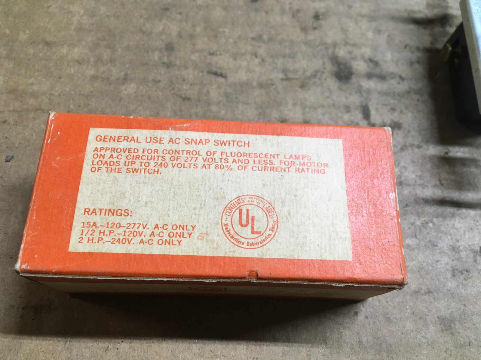 Circle F Industries 3401 Brown No-Klik Quiet Light Switch | Single Pole