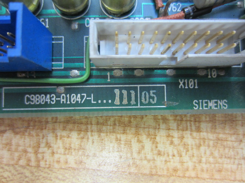 Siemens C98043-A1047-L.1.11 Board C98043A1047L111 C98043-A1047-L111-05