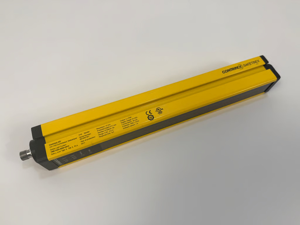 Contrinex Safetinex YBB-14S4-0250-G012 Safety Light Curtain Sender 14mm 24VDC