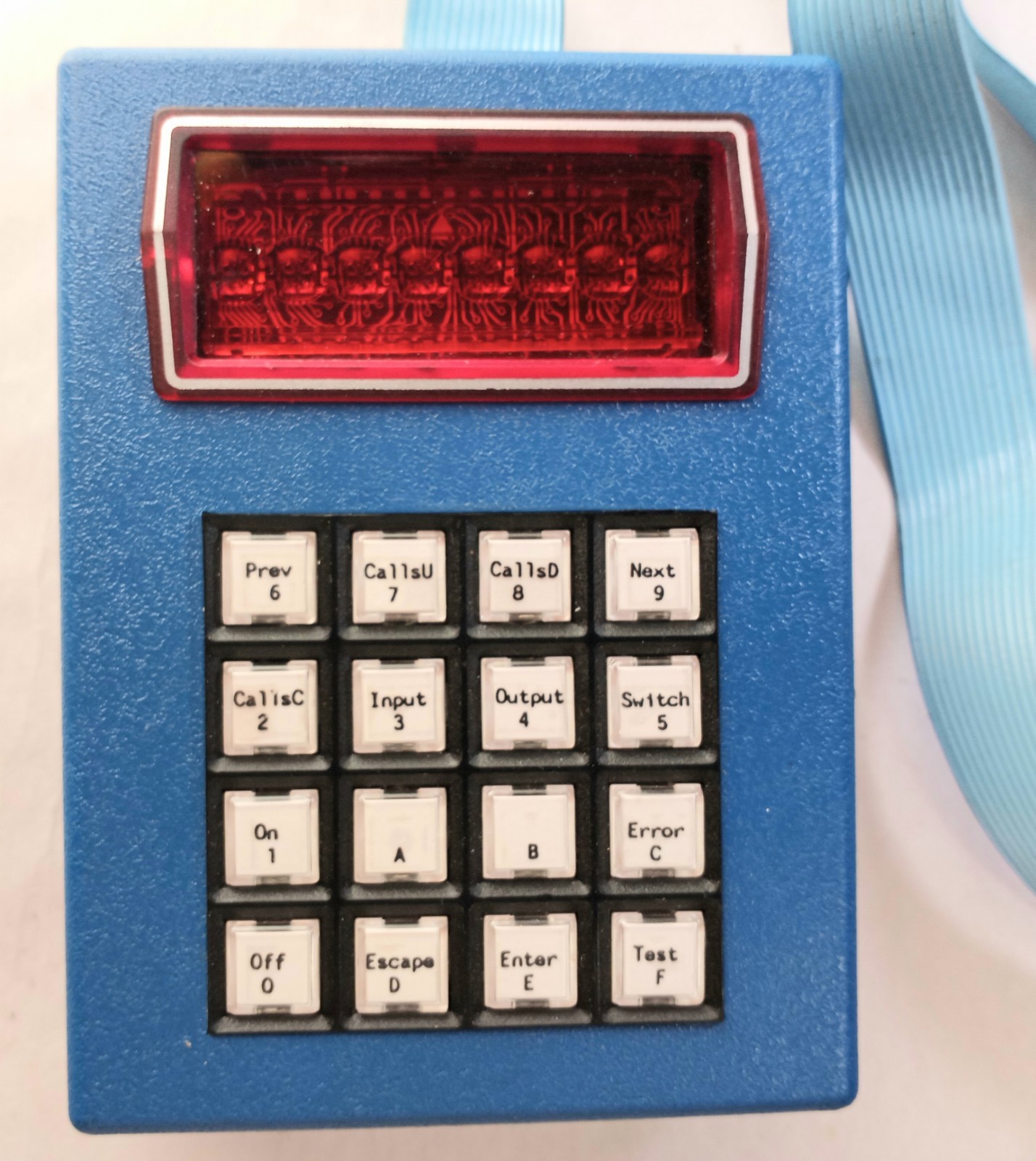 VCS-1 Hand Held P.E.T. Tester Elevator Test Tool TI 1992 With Ribbin Cable