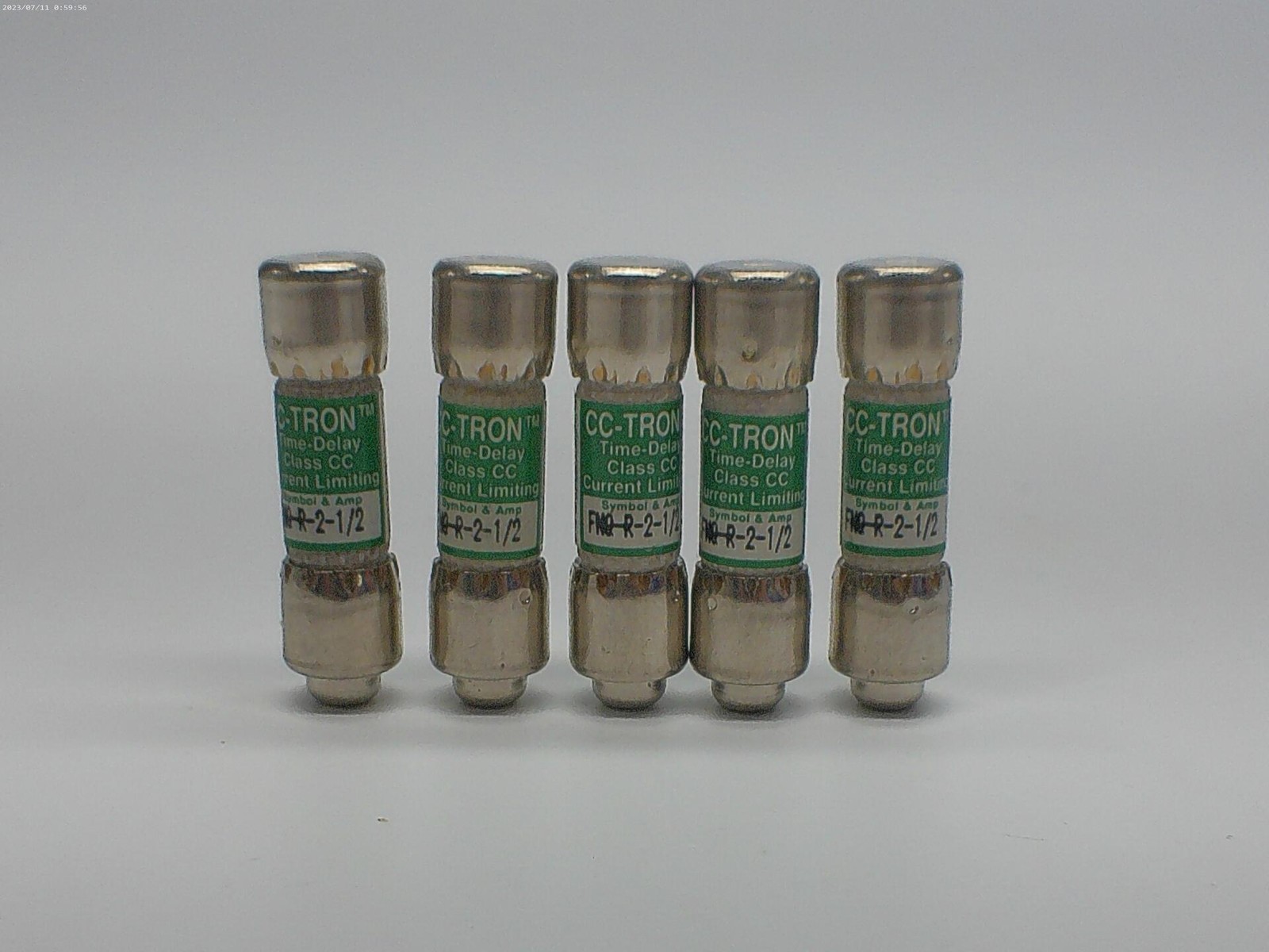 C-TRON FNQ-R-2-1/2 FUSE LOT OF 5 NSNP