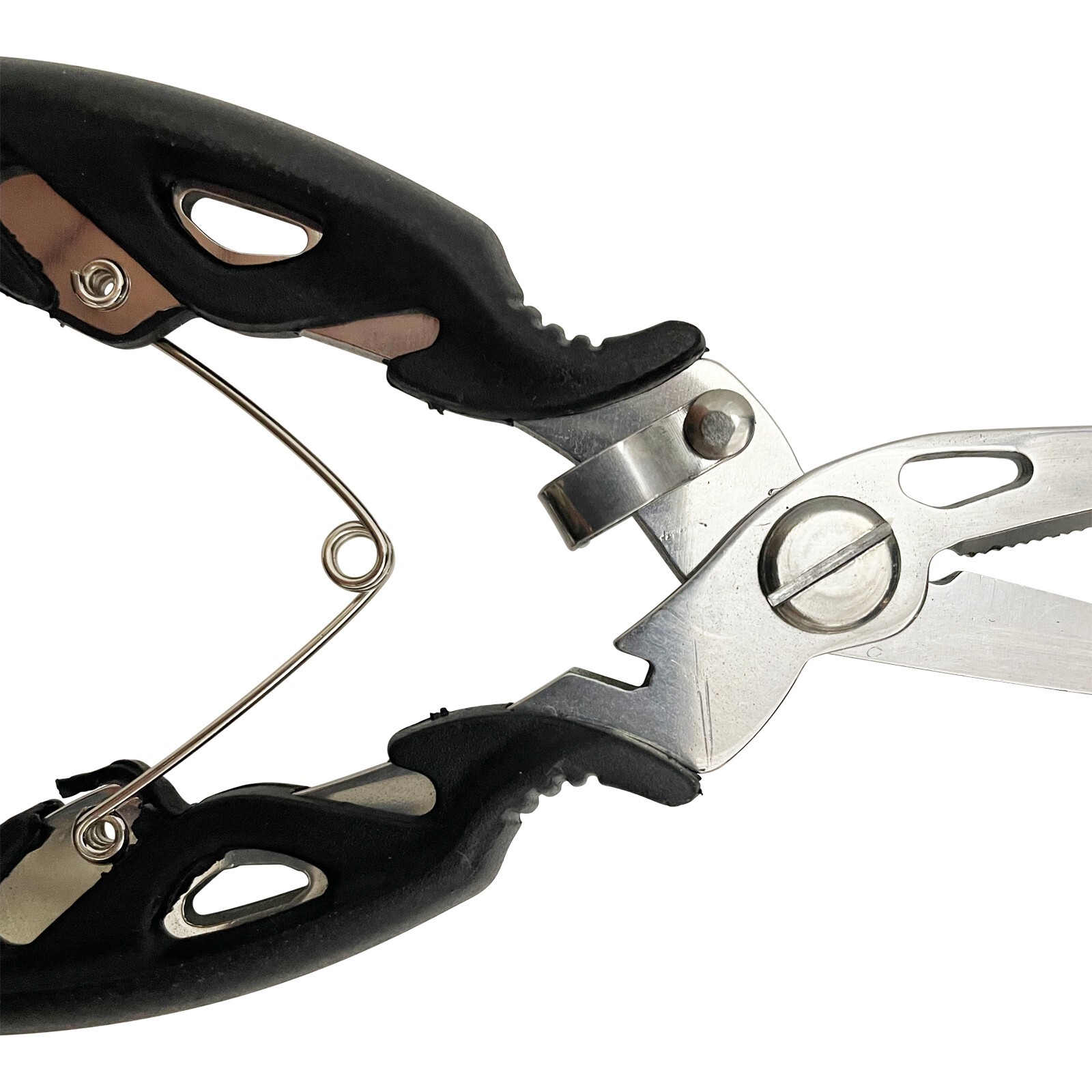 Outdoor Fishing Pliers Scissors Line Cutter Split Ring Hook Remover Tool 1PCS