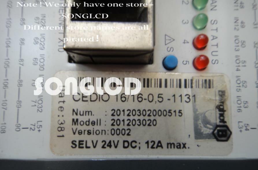 1PCS CEDIO 16/16-0,5-1131 90day warranty via DHL or FedEx